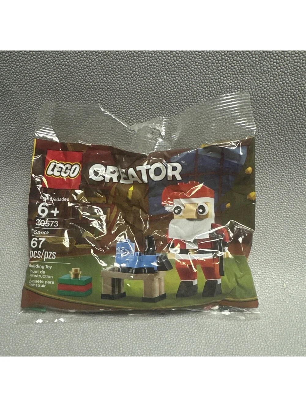 LEGO CREATOR: Santa Claus (30573) Christmas Polybag 67 Pcs New Sealed Holiday